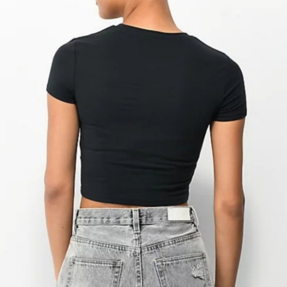5/$25 Wild Fable Short Sleeve Crop Top